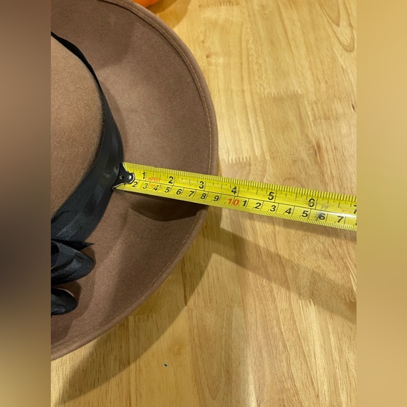 Geo W. Bollman & Co.| Vintage Doeskin Wool Felt Hat with Bow accents - Picture 13 of 14